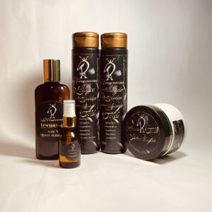 kit AntiQuedas GOLD Completo - Shampoo, Condicionador, Máscara, leave-in e Silicone 300, 300, 200, 200 e 30ml