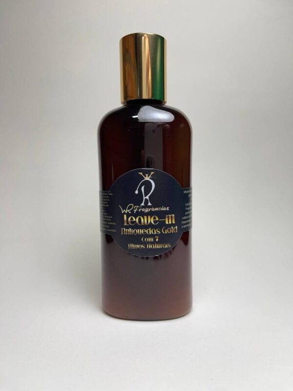Leave-in AntiQuedas GOLD com 7 Ativos Naturais 200ml